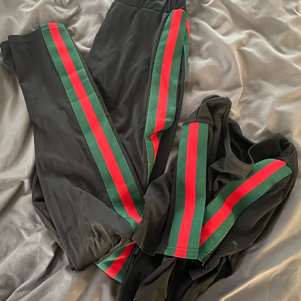 Crop Top & Pant Set (fashion forward)